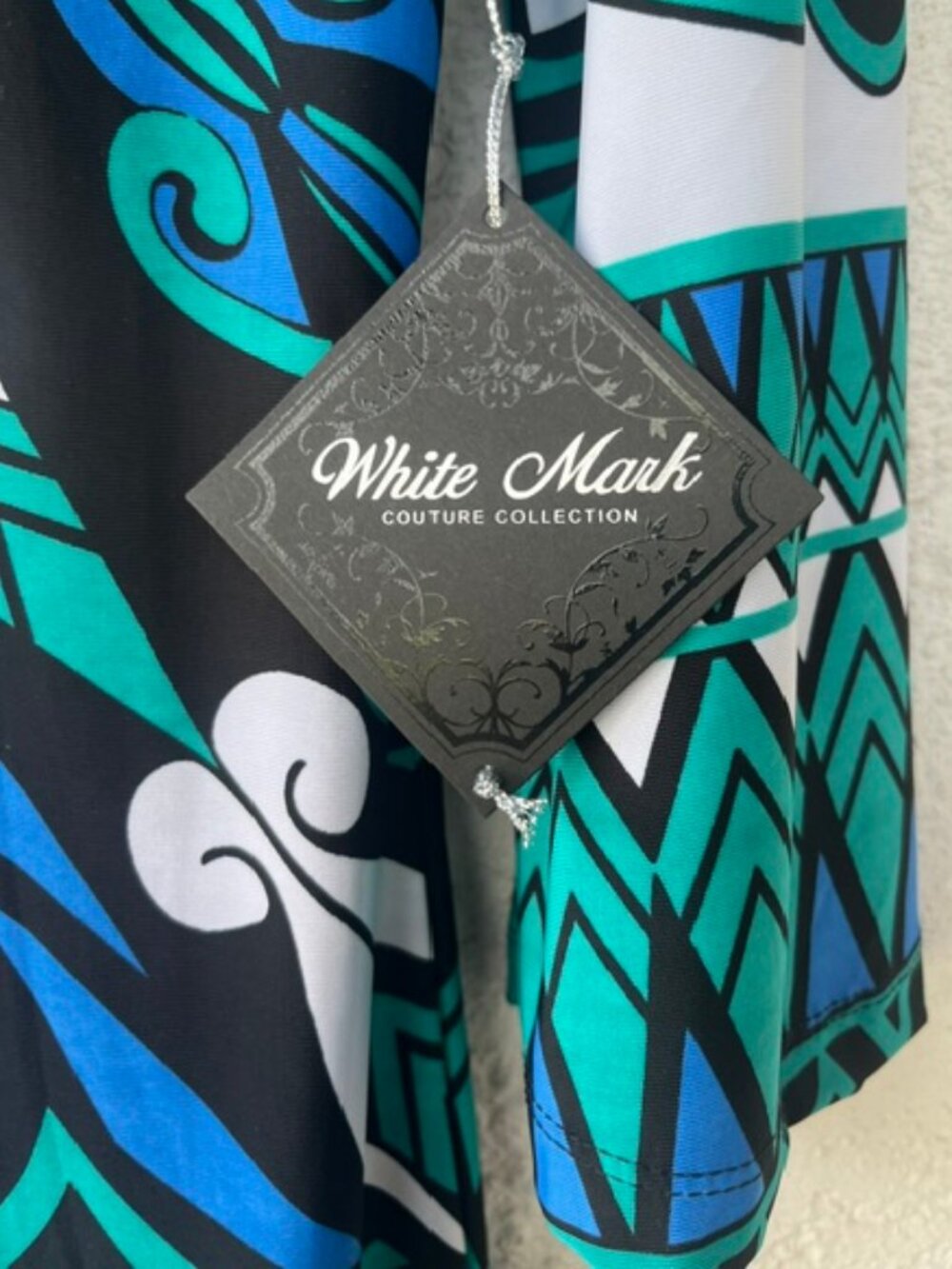 Bold Mod Dress in Cool Colors – NWT - Picture 3 of 5